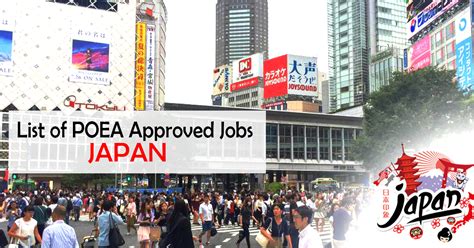 Japan Offers Thousands of POEA.